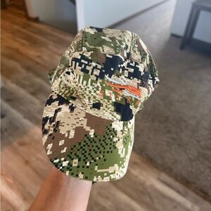 Sitka 5 panel Camo Cap for Men